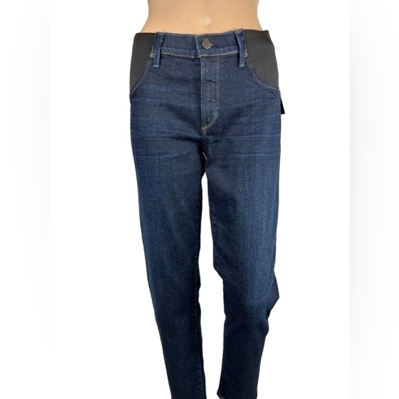 Citizens of Humanity Avedon Ankle Ultra Skinny Maternity Jeans Dark Wash Size 32 - Picture 5 of 16